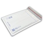 Lot de 100 enveloppes � bulles pro blanches a / 1 90x165 mm ? papier kraft 90 g / m� ? film bulles poly�thyl�n ...