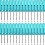 Lot de 100 mini - tournevis de 2, 0 mm avec manche bleu pour la r�paration de montres, t�l�phones portables, ...