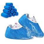 Lot de 100 surchaussures jetables, antiderapantes non tiss� couvre chaussure, anti - salissures impermeable ...