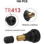 Lot de 100 valves tr413 pour pneumatiques tubeless voiture Lot de 100 valves tr413 pour pneumatiques tubeless voiture