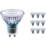 Lot 10x philips master led spot expertcolor gu10 par16 3. 9w 265lm