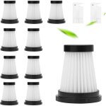 Lot de 12 filtres hepa pour aspirateur genius invictus one 1. 0 x 7 2. 0 - accessoires pour aspirateur ...