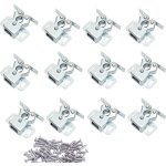 Lot de 12 loqueteau d'armoire � double rouleaux fermetures loquets pour portes placards tiroirs armoire ...