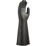 Gants caoutchouc latex lourd noir 2xl - taille 11
