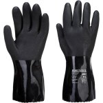 Gants chimie pvc esd noir m - taille 8