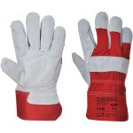 Gants docker premium rouge m - taille 8