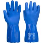 Gants marine chimie pvc ultra bleu l - taille 9
