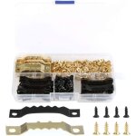 Lot de 120 crochets de suspension durables pour cadres photo - cintres pour cadre photo en dents de scie ...