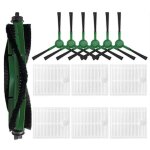 Lot de 13 pi�ces pour aspirateur robot essential / essential y0112 : pi�ces lavables, filtre pour brosse ...