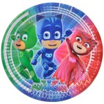 Lot de 16 assiettes jetables assiette 19, 5 cm pj mask nickelodeon pijamax Lot de 16 assiettes jetables assiette 19, 5 cm pj mask nickelodeon pijamax