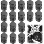 Lot de 16 bouchons de valve de pneu - en aluminium anodis� - r�sistant � la corrosion - universel - pour ...