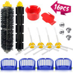 Vurahome - lot de 16 pi�ces d�tach�es kit pour irobot roomba 600 671 664 615 690 691 694 accessoires