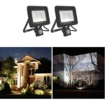 Vurahome - lot de 2 30w projecteur led exterieur detecteur de mouvement, 2700lm led �clairage de s�curit� ...