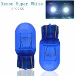 Lot de 2 ampoules � double filament super blanc lampe t20 w21 / 5w 12v 21 / 5w effet canbus x�non diurne ...