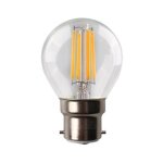 Ampoule led 4w b22 led g45 temp�rature de couleur: blanc chaud 2700k