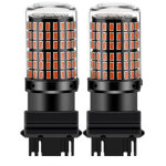 Lot de 2 ampoules led rouges 3157 pour feux arri�re , compatible canbus
