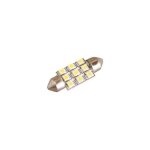 Lot de 2 ampoules navette 6 leds c5w