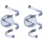 Vurahome - lot de 2 appliques murales en m�tal spirale nordique 12 w (4000 k), chevet d'int�rieur led ...