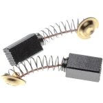 Lot de 2 balais de charbon pour moteur �lectrique - 6, 5 x 7, 5 x 13, 5mm - compatible avec hitachi wr14vb, ...