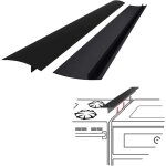 Lot de 2 bandes de protection en silicone pour cuisini�re - 63, 5 cm - pour cuisini�res � gaz, plaques ...