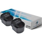 Visiodirect - lot de 2 batteries pour aeg b1214g perceuse visseuse 2000mah 12v