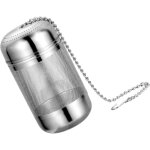 Lot de 2 boules � herbes en acier inoxydable 8�4 cm ? infuseur � th� � vis, filtre cuisine, panier � ...