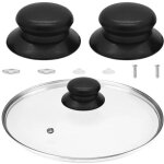 Lot de 2 boutons de rechange faciles � installer pour couvercle de casserole, couvercle de casserole, ...