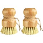 Lot de 2 brosses � champignons, brosse de nettoyage pour l�gumes, brosse de cuisine pour nettoyer la ...