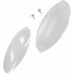 Lot de 2 cache lampes (50248796000) hotte smeg zanussi aeg, electrolux, faure, progress, arthur martin ...