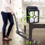 Lot de 2 cartouche filtrante de rechange lavable pour l'�limination de la poussi�re + brosse rotative ...