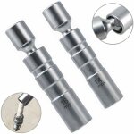 Lot de 2 clés à bougie d'allumage 14 mm, 16 mm, candélabres magnétiques à douze pointes clé à bougie ... Lot de 2 clés à bougie d'allumage 14 mm, 16 mm, candélabres magnétiques à douze pointes clé à bougie ...