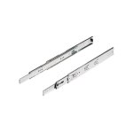 Hettich - lot de 2 coulisses pour tiroir a billes 45 kg l. 25 cm