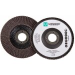 Vonroc - lot de 2 disques  lamelles universels - k40 & k60 - diamtre d'alsage de  115 x 22, 2 mm ...
