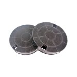 Whirlpool - lot de 2 filtres charbon type 29 (19, 2 x 3, 3 cm) pour hotte ikea, ariston, hotpoint indesit, ...