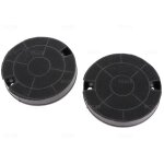 Lot de 2 filtres � charbon pour hotte smeg kitfc29 ksei61s kitfc29x2 smeg