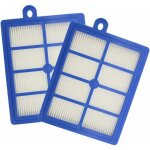 Lot de 2 filtres hepa de rechange pour aspirateur electrolux lavable h12 el4100 el6986a el4050 ze346b ...