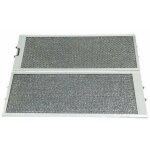 Bosch - lot de 2 filtres m�tal anti graisses d'origine 530x206 mm hotte 00460007, 460007 siemens hotte ...