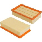 Lot de 2 filtres plats pliss�s compatibles avec k�rcher nt 25 / 1 ap, nt 35 / 1 ap, nt 35 / 1, nt 45 ...
