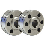 Lot de 2 galets acier type b gys 0. 8 / 1mm