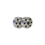 Lot de 2 galets fil plein alu type b gys 1. 2 / 1. 6mm