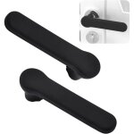 Lot de 2 housses de poign�e de porte, housses en silicone pour poign�e de porte, protection de s�curit� ...