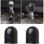 Lot de 2 housses de protection pour boule d'attelage de remorque, housse de protection �tanche pour boule ...