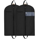 Lot de 2 housses de v�tements - housse costume homme de haute qualit� pour costume - pour le rangement ...