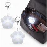 Lot de 2 lampes de portefeuille � capteur automatique lampe de sac � main rechargeable tactile pour femme, ...