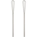 Jamais utilis�]lot de 2 mini fouets � sauce en acier inoxydable 304 de 25, 4 cm largeight largeight