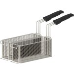 Lot de 2 paniers 4, 5l pour friteuse 10 litres - casselin Lot de 2 paniers 4, 5l pour friteuse 10 litres - casselin