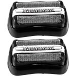 Lot de 2 pi�ces de rechange pour rasoir braun s�rie 3 32b, grille et couteaux de rechange