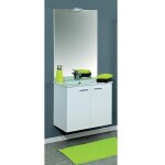 Lot de 2 pieds cubiques chrom�s 250 mm neova ste