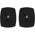 Lot de 2 plateau rapide tr�pied, plaques de d�gagement rapide pour appareil photo, adaptat plateau rapide, ...