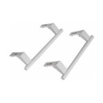 Liebherr - lot de 2 poignes (908674200, 9086742) rfrigrateur, conglateur